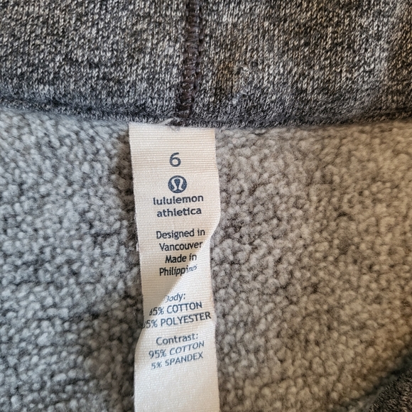 Lululemon Heather Grey Full Zip Thick Sweater - Picture 2 of 9